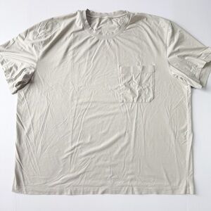 lululemon athletica Men's Short-Sleeve Pocket Tee Beige XXL